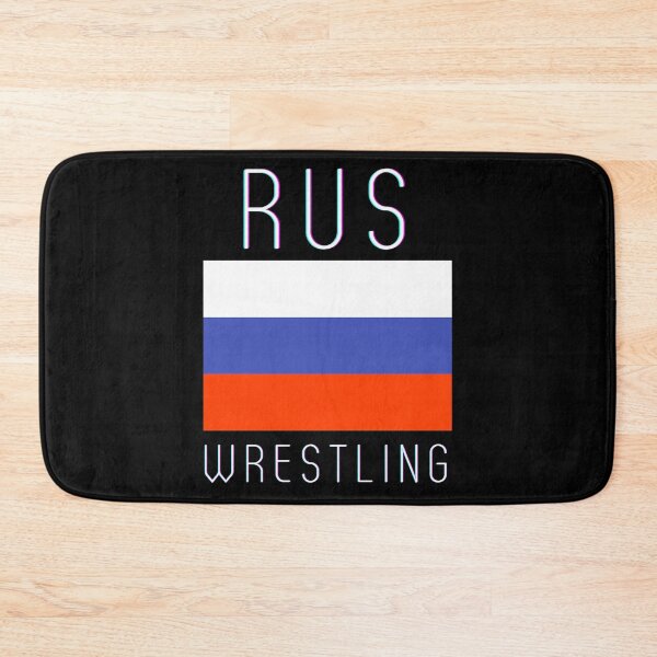 Item preview, RUS Flag Pride Russia Wrestling USSR Wrestler Athlete Gift designed and sold by trendo.