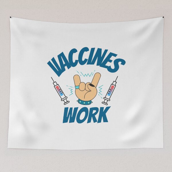 Item preview, Vaccines Work designed and sold by Joy Poddar.
