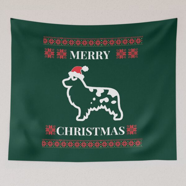 Item preview, Australian Shepherd Christmas designed and sold by Lolas-Creations.