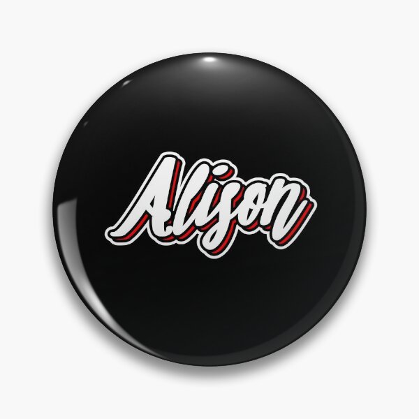 Item preview, Alison first name - hand lettering design designed and sold by sulies.