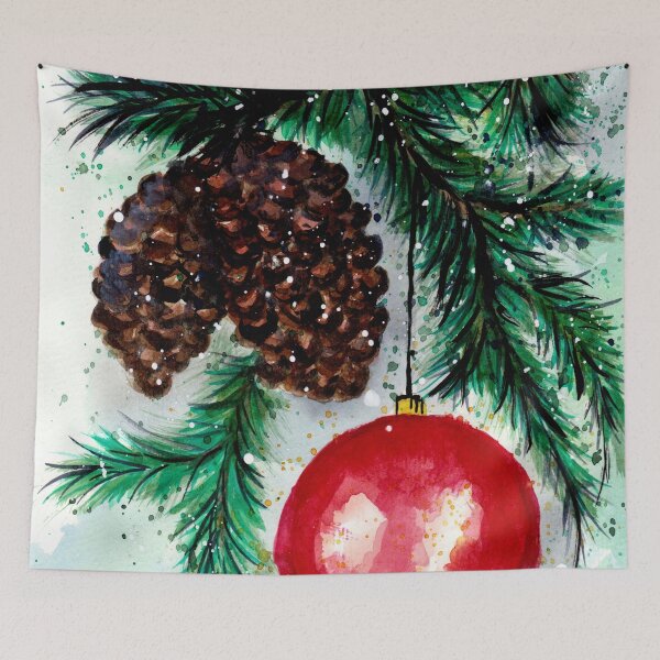 Item preview, Pine Cones and Christmas Ornament designed and sold by Sebastian Grafmann.