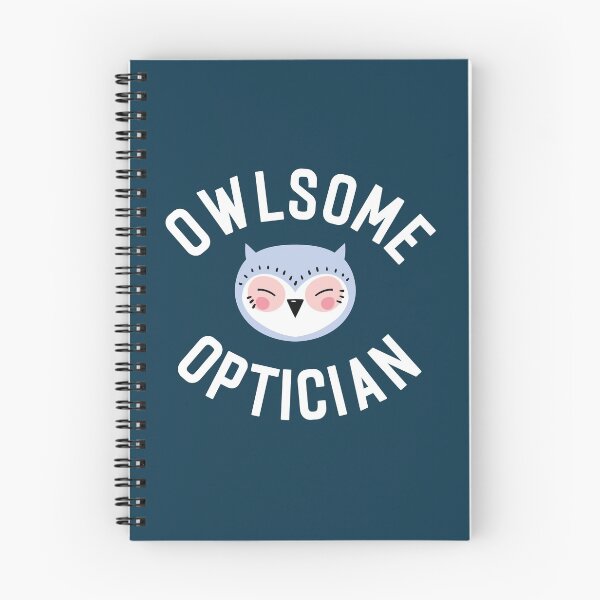 Item preview, Owlsome Optician Pun - Funny Gift Idea designed and sold by betternotes.
