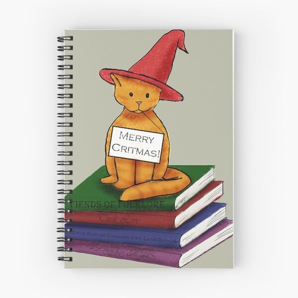 Item preview, Wizard Cat on Books designed and sold by mystmoon92.