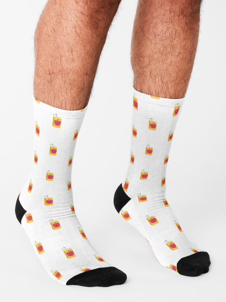 "Drink Apple Juice" Socks by PeloluArts Redbubble