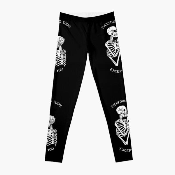 Todo apesta excepto tú, que se joda la población Leggings