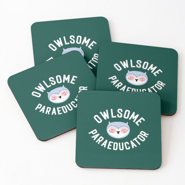Item preview, Owlsome Paraeducator Pun - Funny Gift Idea designed and sold by betternotes.