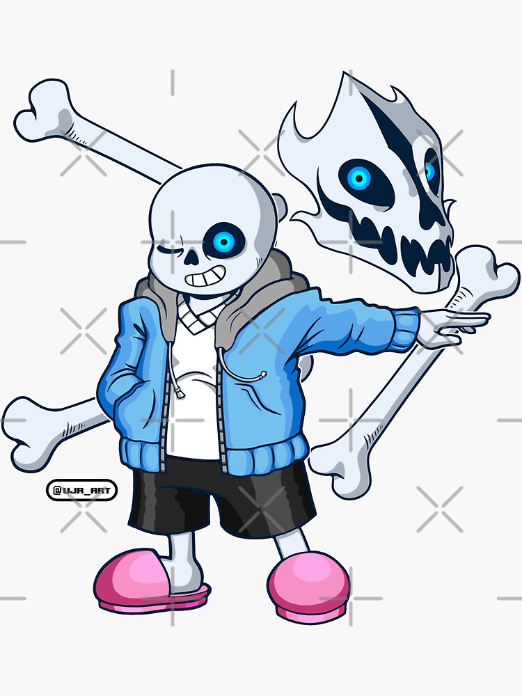 Sans Retro Japanese Undertale - Undertale - Magnet