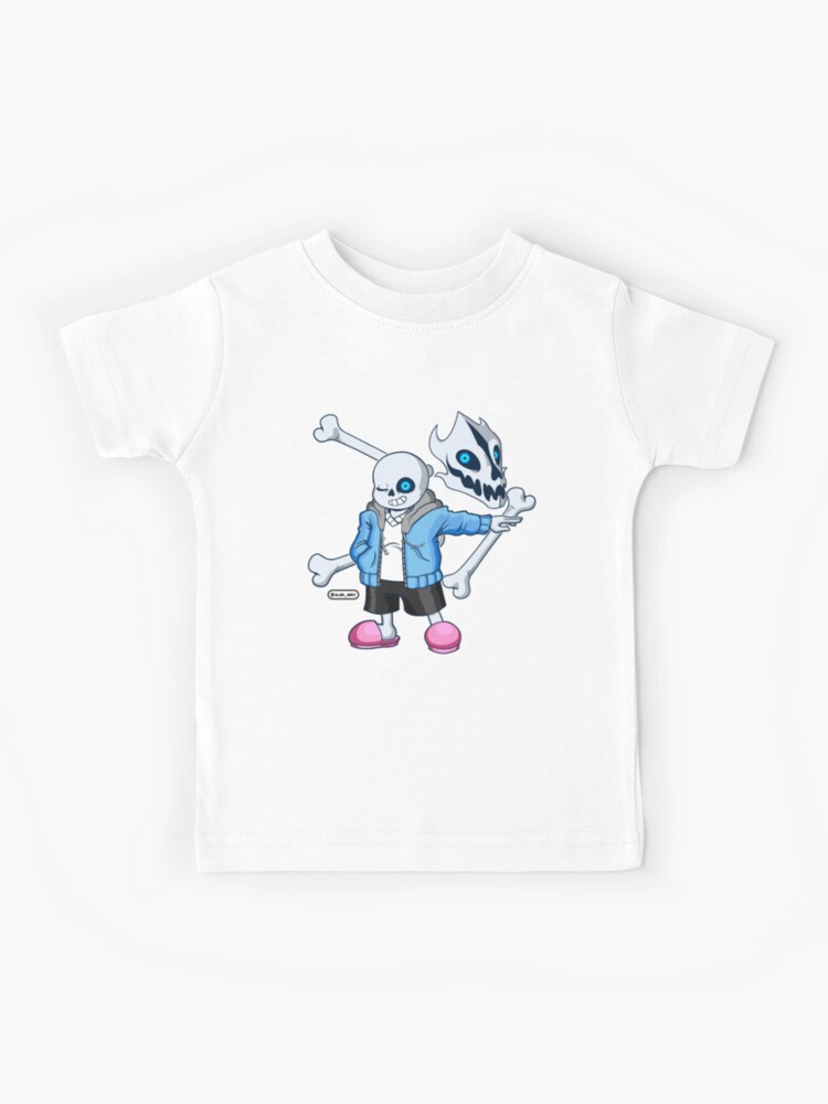 sans undertale white' Kids' T-Shirt