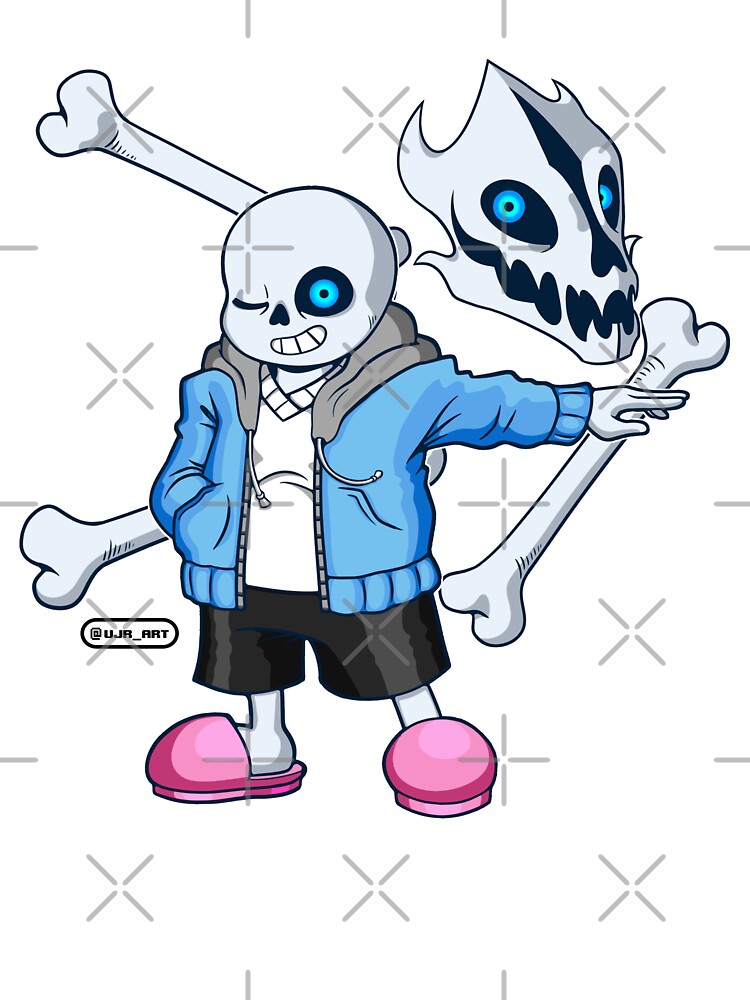 Undertale - Sans, Video Game Shirt - Undertale Sans - Pin