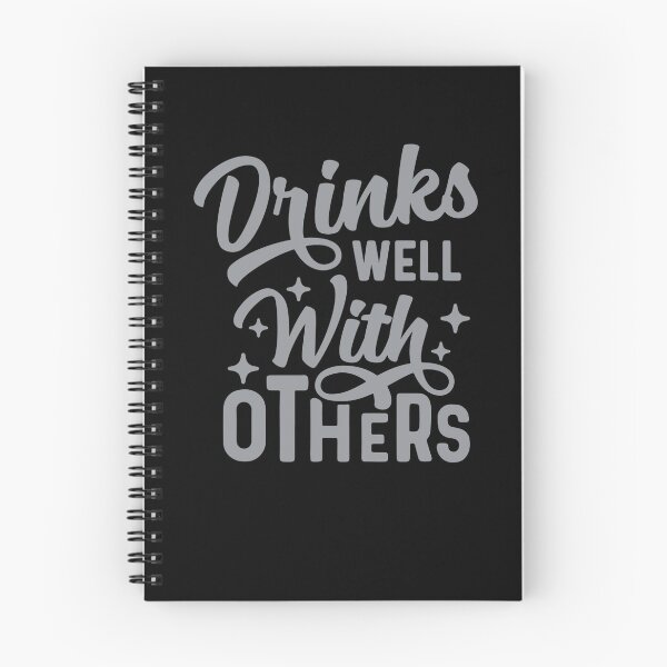 Item preview, Drinks Well With Others Vintage designed and sold by jessicasmile.