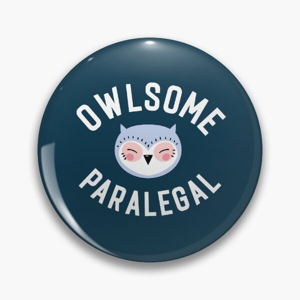 Item preview, Owlsome Paralegal Pun - Funny Gift Idea designed and sold by betternotes.