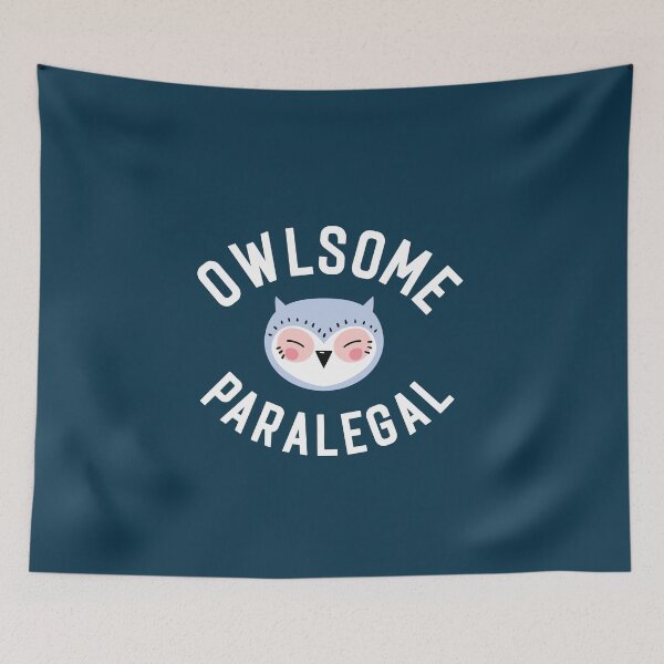 Item preview, Owlsome Paralegal Pun - Funny Gift Idea designed and sold by betternotes.