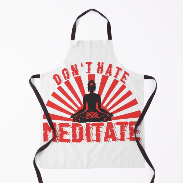 Item preview, Don't hate meditate vintage designed and sold by SidTastic .