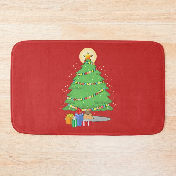 Item preview, Sparkly christmas tree decoration, lights and gifts, cute design, xmas, designed and sold by SGS-.
