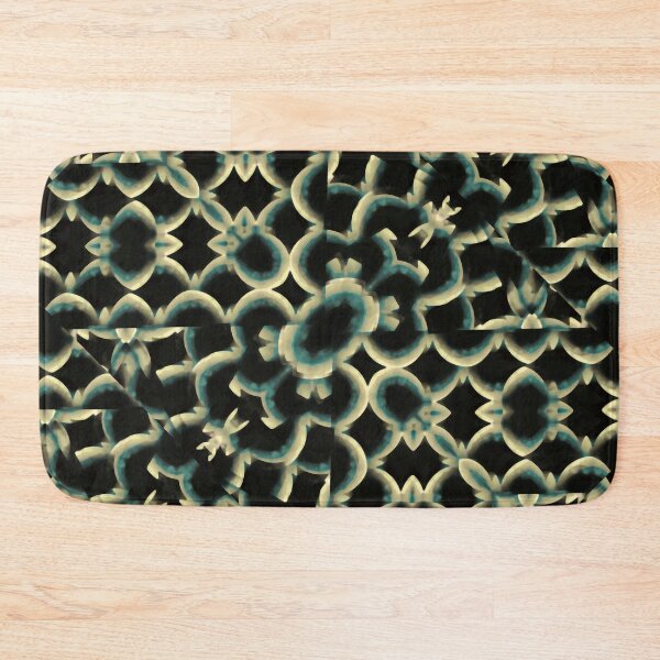 Item preview, Dark Interlace Motif Mosaic Pattern designed and sold by DFLC Prints.