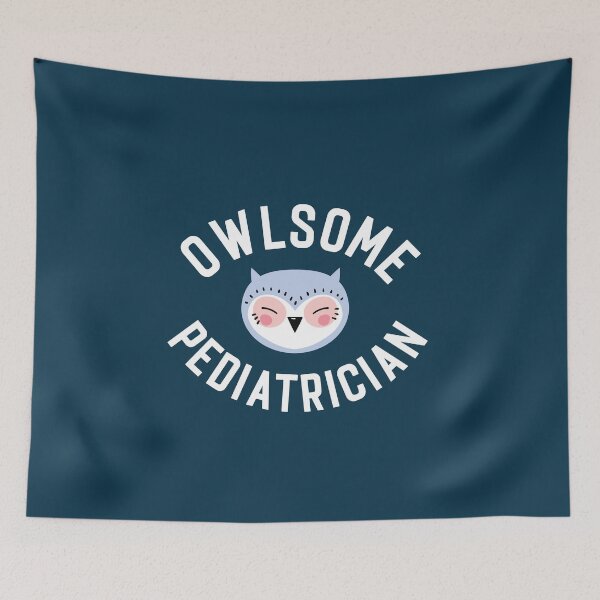 Item preview, Owlsome Pediatrician Pun - Funny Gift Idea designed and sold by betternotes.