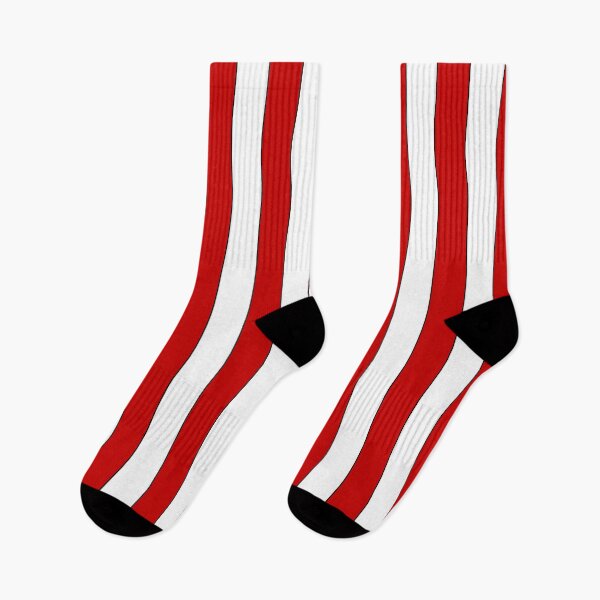 Item preview, Retro red & white striped team colours designed and sold by NiceEggThreads.