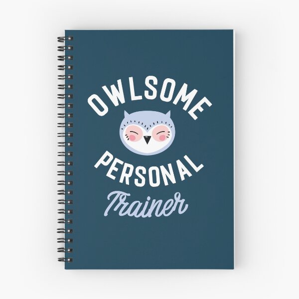 Item preview, Owlsome Personal Trainer Pun - Funny Gift Idea designed and sold by betternotes.