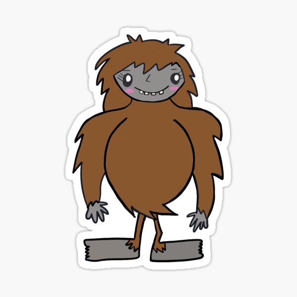 Item preview, Beulah Bigfoot designed and sold by emilou-arts.
