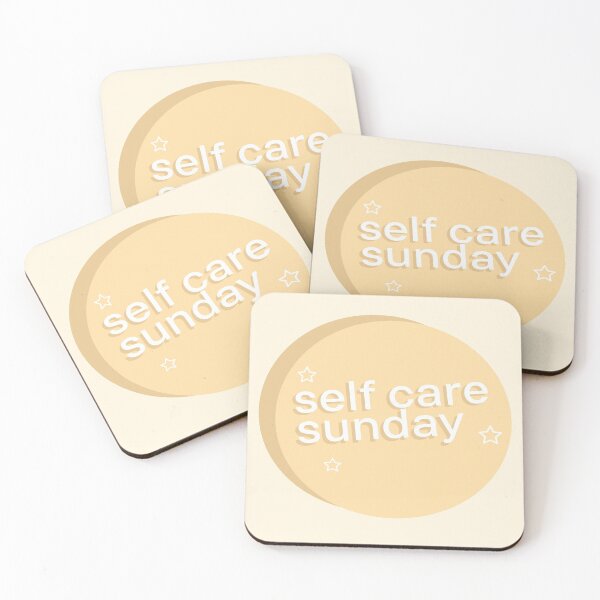 Item preview, self care sunday skincare quote designed and sold by elizastreet.