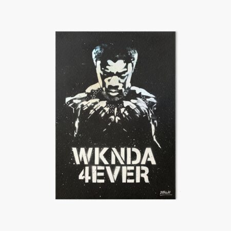 WKNDA 4EVER Graffiti Art Art Board Print