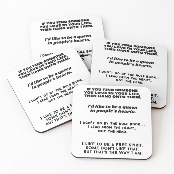Item preview, Princess Diana quotes collection designed and sold by SerenaMinimal.