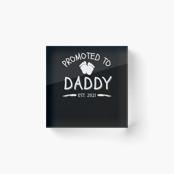 Item preview, Promoted To Dad 2021 designed and sold by momsnpops.