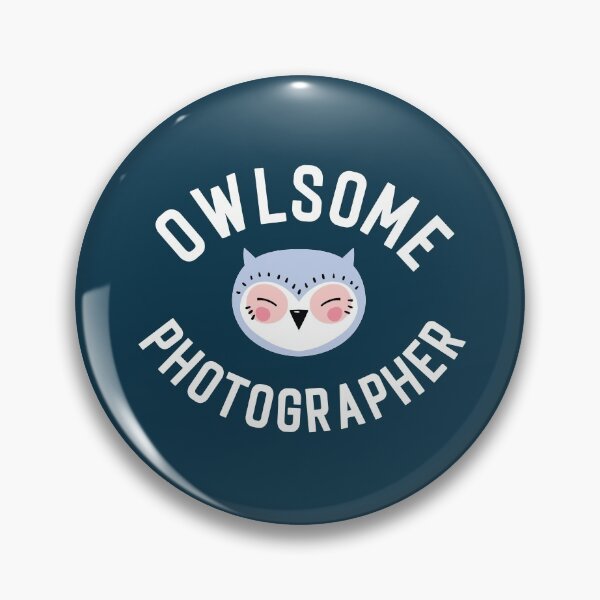 Item preview, Owlsome Photographer Pun - Funny Gift Idea designed and sold by betternotes.