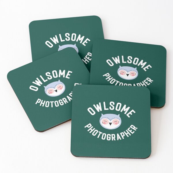Item preview, Owlsome Photographer Pun - Funny Gift Idea designed and sold by betternotes.
