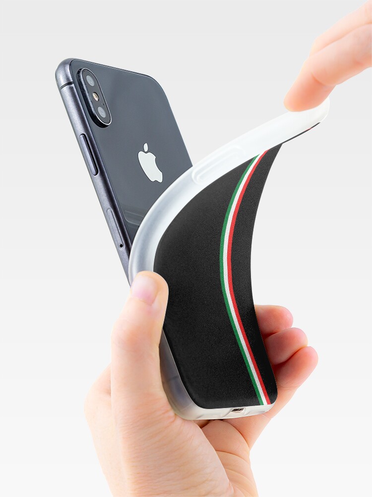 Alternate view of Minimalist Italian Flag (Italy) iPhone Case & Cover