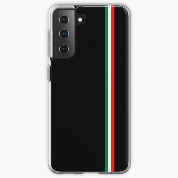Drapeau italien minimaliste (Italie) Coque souple Samsung Galaxy