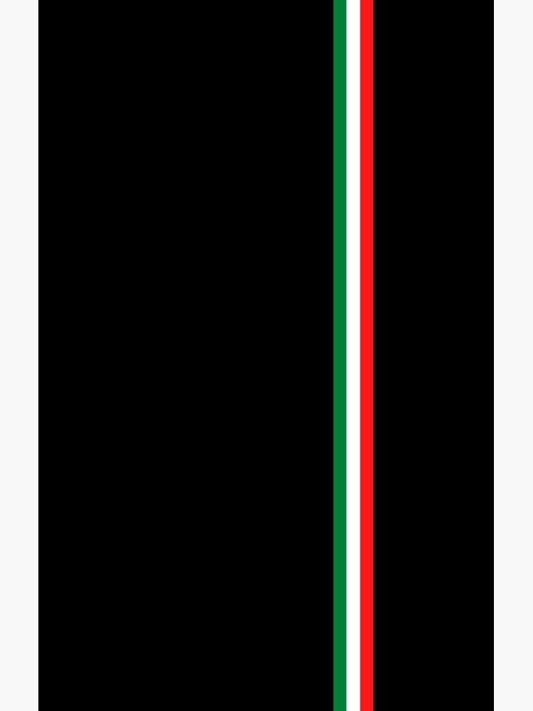 Minimalist Italian Flag (Italy) by VassalloDesigns