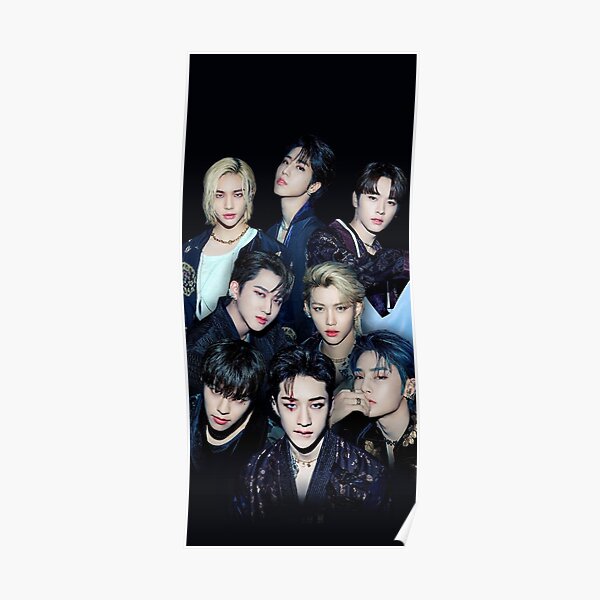 Streunende Kinder ot8 SKZ kpop Poster