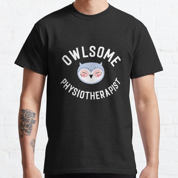 Item preview, Owlsome Physiotherapist Pun - Funny Gift Idea designed and sold by betternotes.