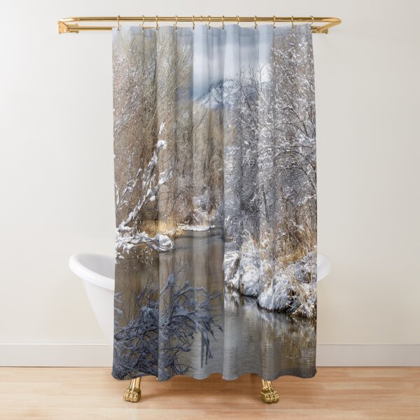 Item preview, Winter mountain nature landscape scene with trees and snow designed and sold by Ventures1.