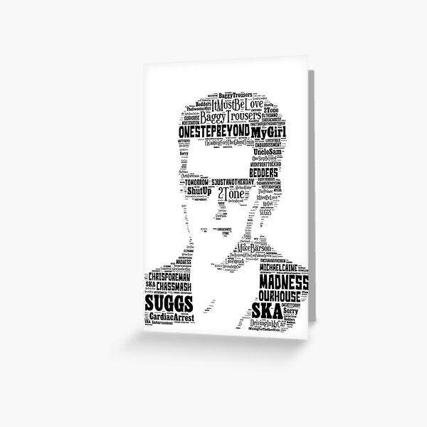 Item preview, Madness - Suggs in songs designed and sold by TheIcons.