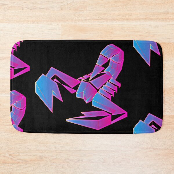 Item preview, 3D Abarth Scorpion - Vapor-wave ON dark designed and sold by abarthshop.
