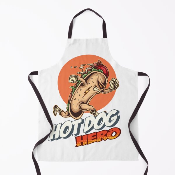Item preview, Hot Dog Hero Superhero Hot Dog Person designed and sold by ProjectX23.