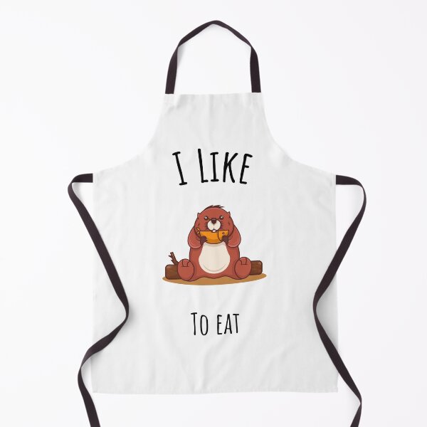 Item preview, I like to eat, beaver designed and sold by Curlyhaire.