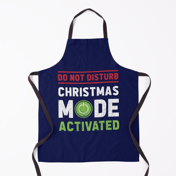 Item preview, CHRISTMAS MODE ACTIVATED (Funny Gamer slogan)- navy blue designed and sold by HeraAndKosmos.