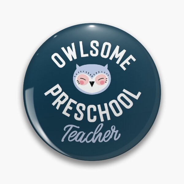 Item preview, Owlsome Preschool Teacher Pun - Funny Gift Idea designed and sold by betternotes.