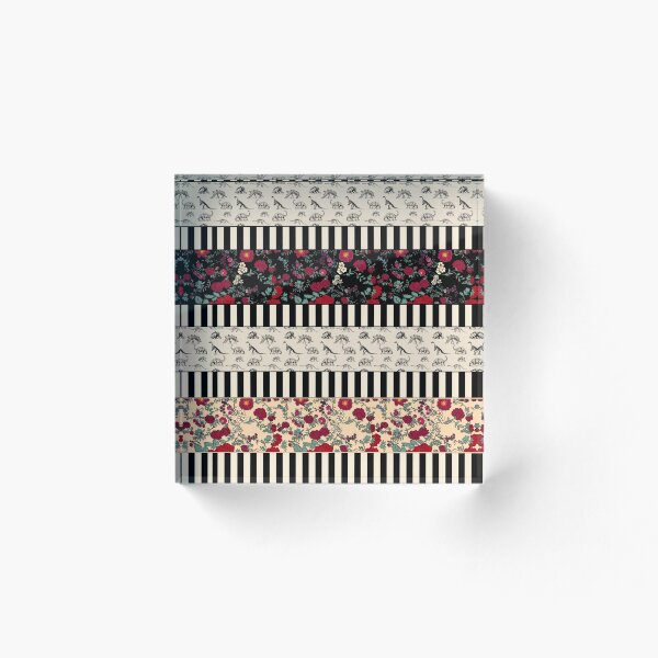 Item preview, Stripes and Roses and Dinosaurs designed and sold by Kristi Duggins.