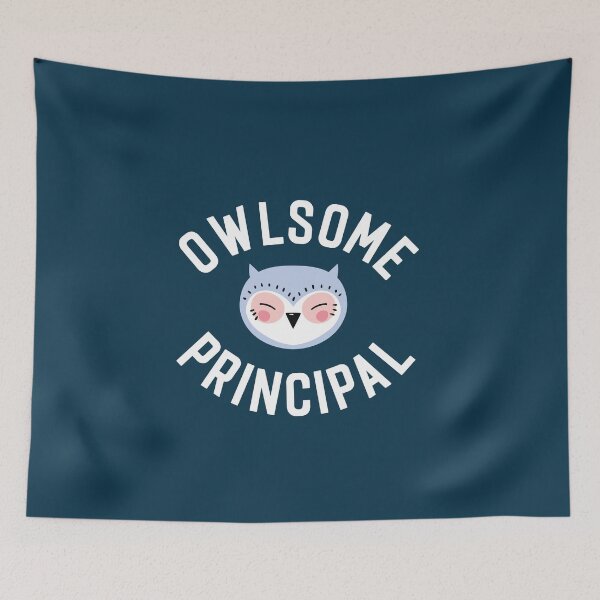 Item preview, Owlsome Principal Pun - Funny Gift Idea designed and sold by betternotes.