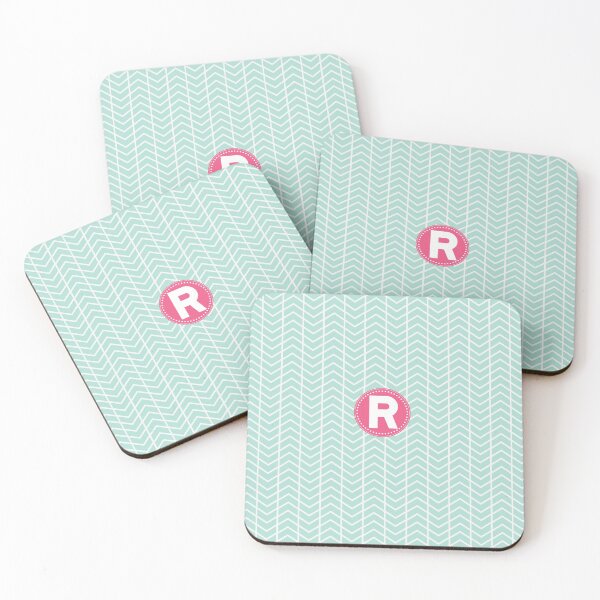 Item preview, Chevron Turquois R designed and sold by MonogramMonkey.