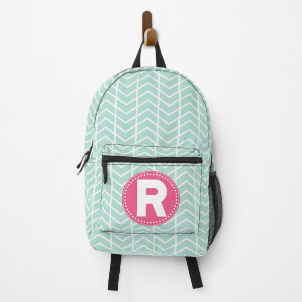 Item preview, Chevron Turquois R designed and sold by MonogramMonkey.