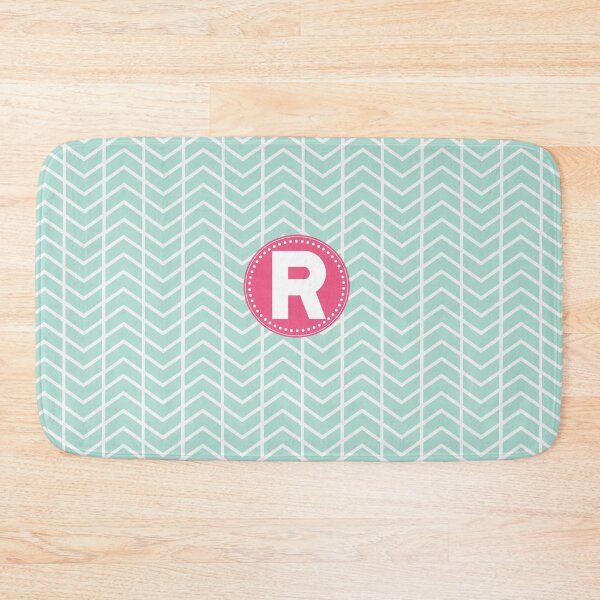 Item preview, Chevron Turquois R designed and sold by MonogramMonkey.