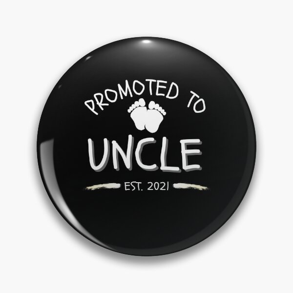 Item preview, Promoted To Uncle 2021 designed and sold by momsnpops.