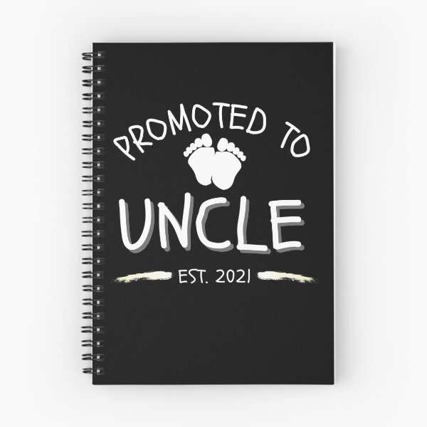 Item preview, Promoted To Uncle 2021 designed and sold by momsnpops.