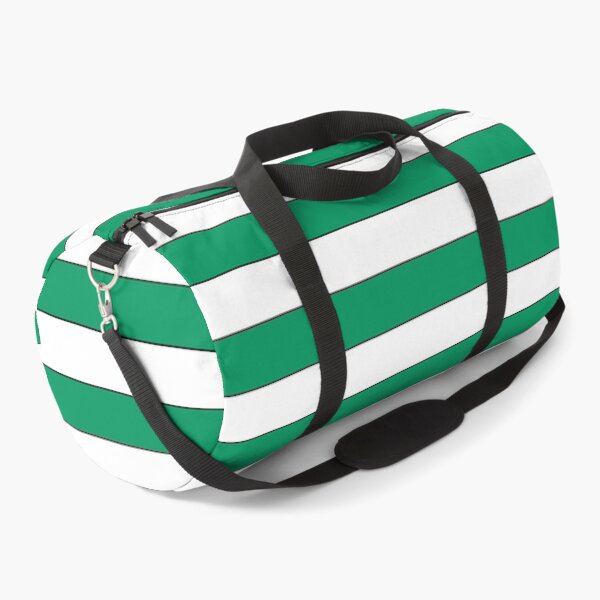 Item preview, Retro green & white hoops team colours designed and sold by NiceEggThreads.
