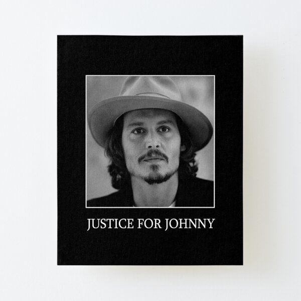 Justice For Johnny Depp Wall Art | Redbubble